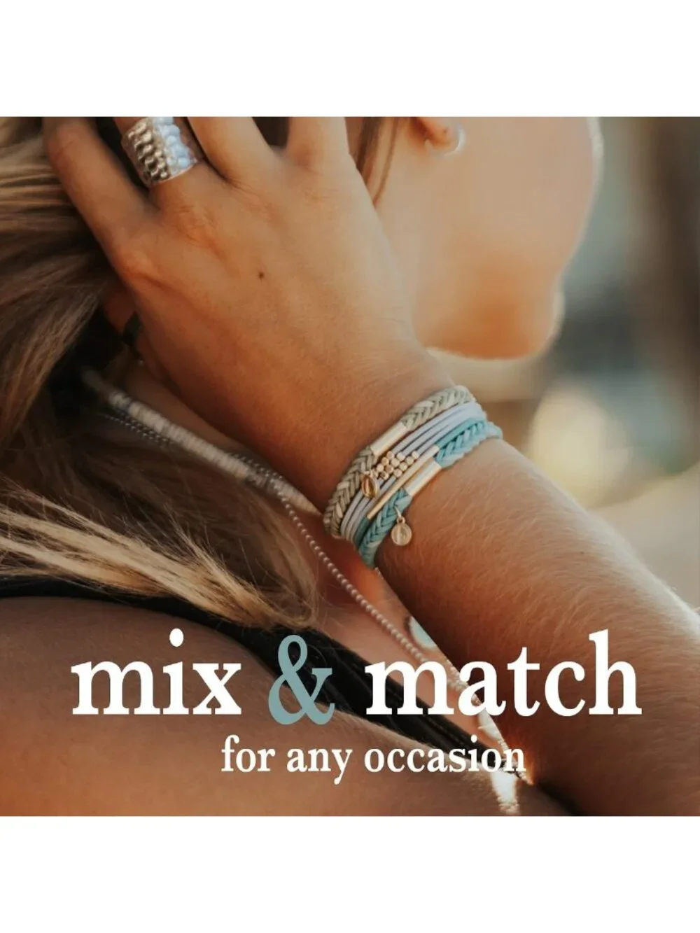 Elastic Hair Tie Bracelets - Stylish Ponytail Holders for Medium Hair